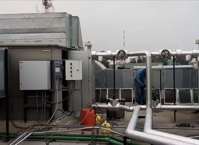 Mantenimiento de chiller