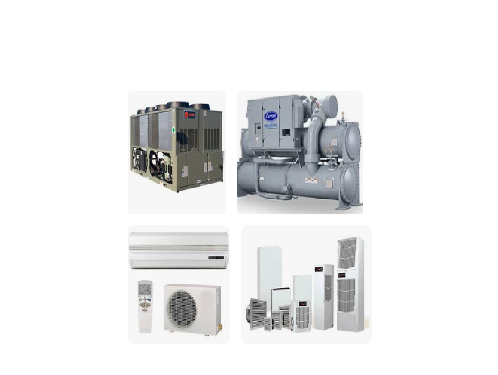 Equipos de climatización y calefacción industrial
